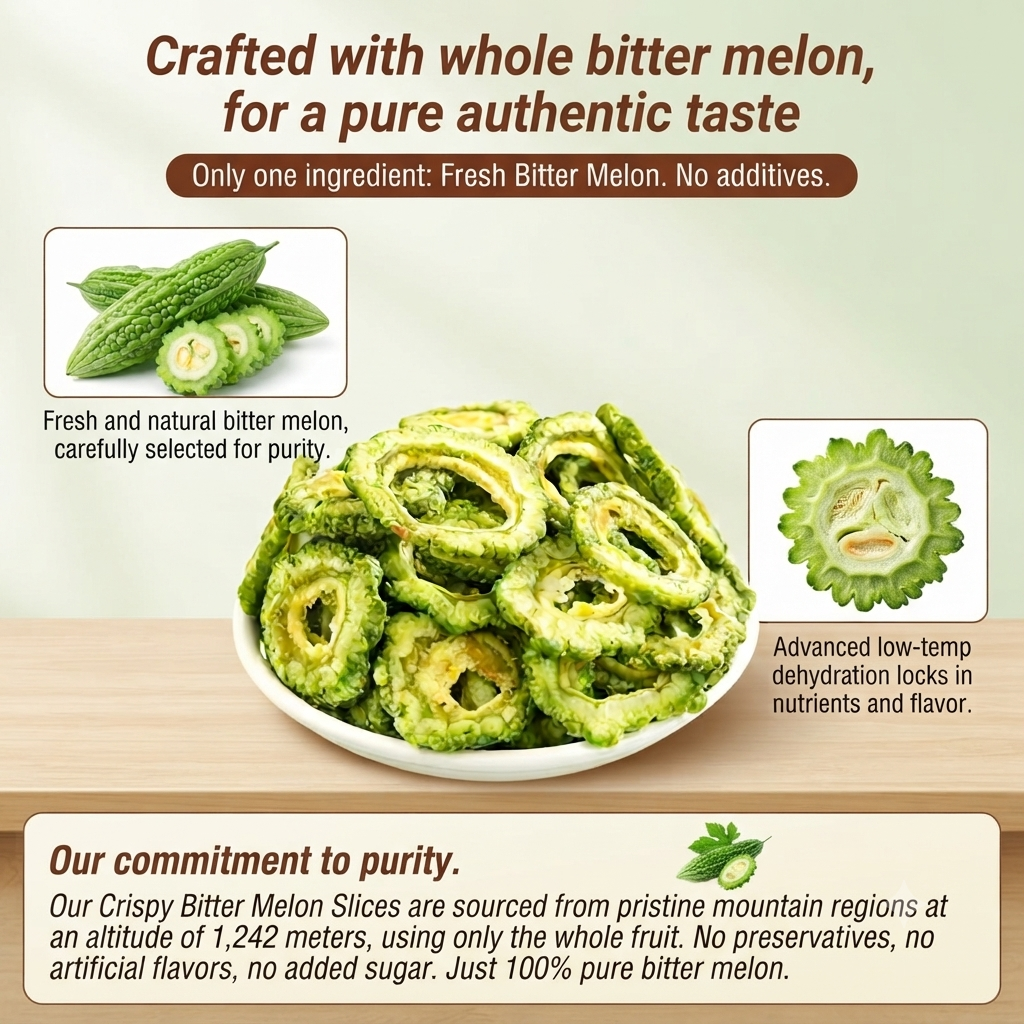 Crispy Bitter Melon Chips-Bestseller
