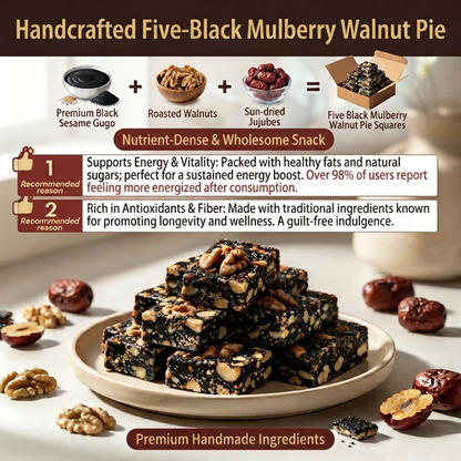 Five-Black Mulberry Walnut Pie-Bestseller