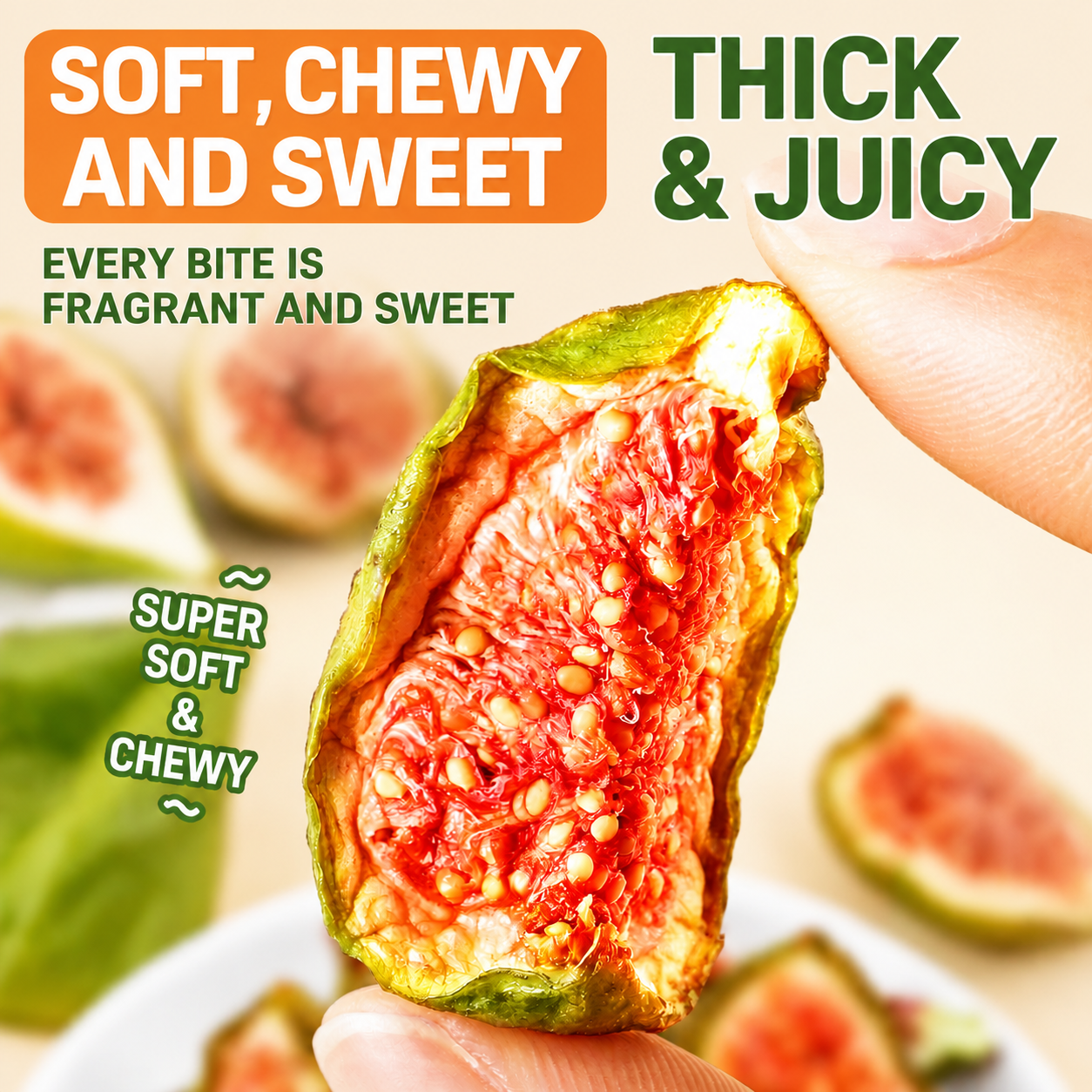 Green-skinned dried figs -Bestseller