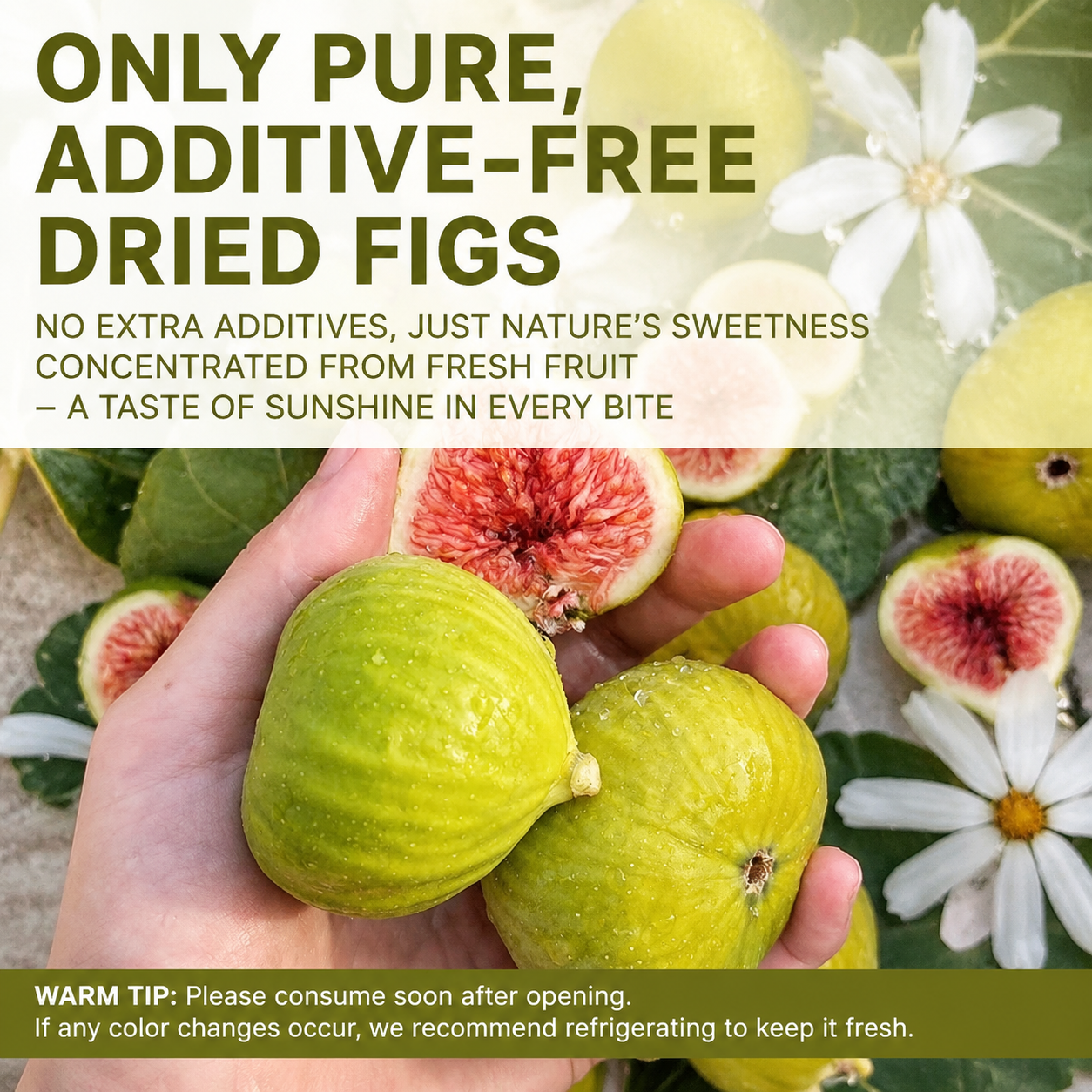 Green-skinned dried figs -Bestseller