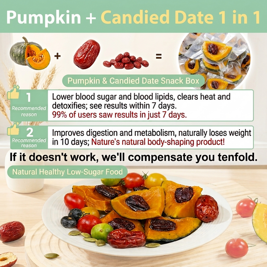 🎃Pumpkin & Candied Date Snack -Bestseller