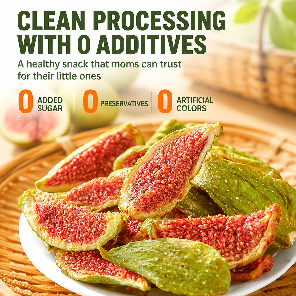 Green-skinned dried figs -Bestseller