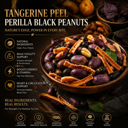 ✨Tangerine Peel and Perilla Black Peanuts -Bestseller