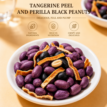 Tangerine Peel and Perilla Black Peanuts -Bestseller